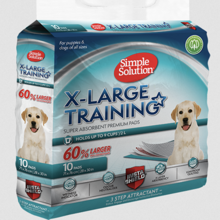Simple Solution X-Large puppy training pads x 10